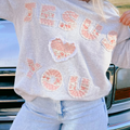 Patch Work Jesus <3 You Sweatshirt